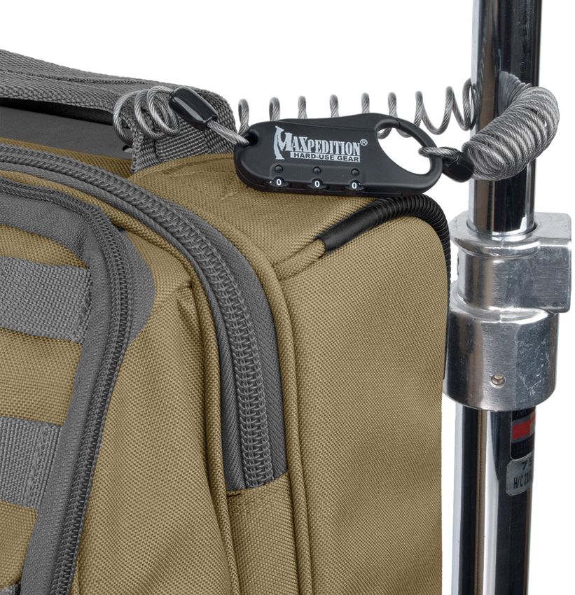 Maxpedition Cable Lock Black - Maxpedition (image 3)