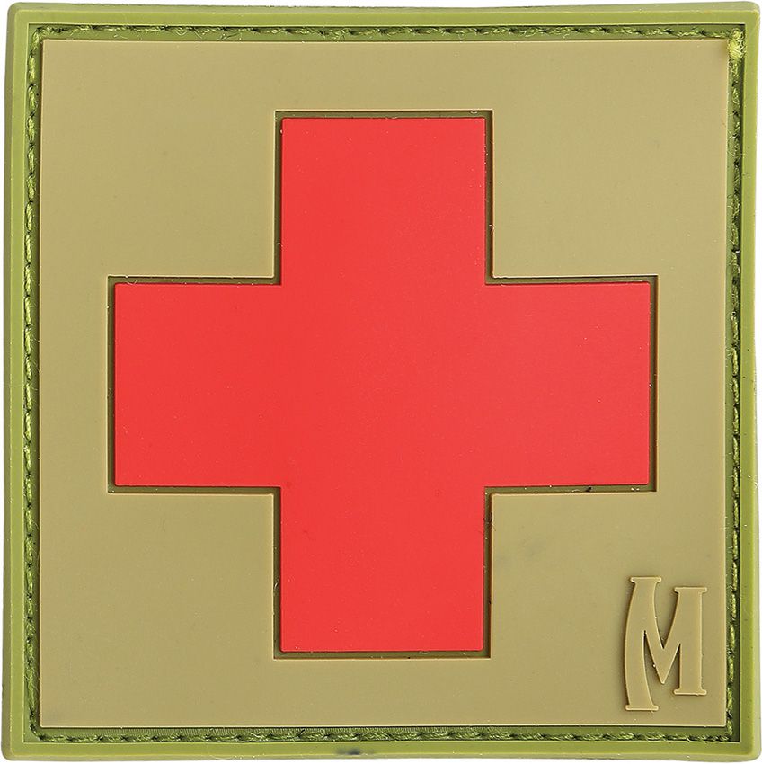 Tactical Morale Patch Velcro - Maxpedition Arid (light green, dark gr Arid (light green, dark green, and red) - Maxpedition