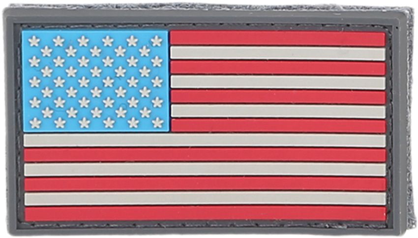 US & French Flag Reaper Morale Patch - Maxpedition Red, White, and Bl Red, White, and Blue - Maxpedition