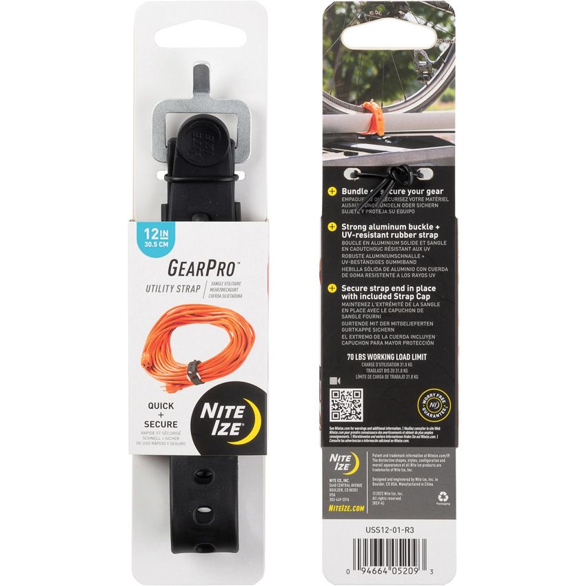 Nite Ize Strap 12in Black - Nite Ize (image 2)