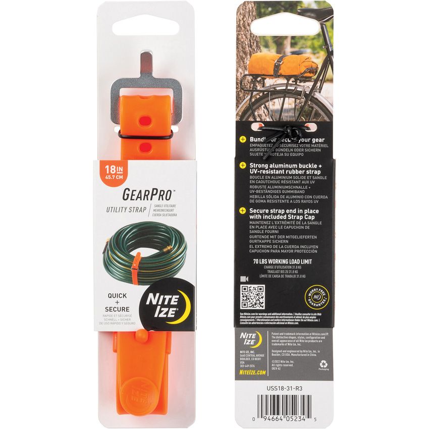Nite Ize Strap 18in Orange - Nite Ize (image 4)