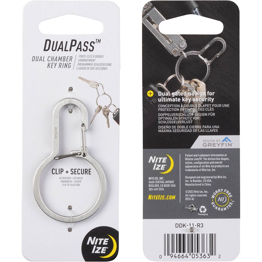 Nite Ize Key Ring Stainless/Satin - Nite Ize (image 5)