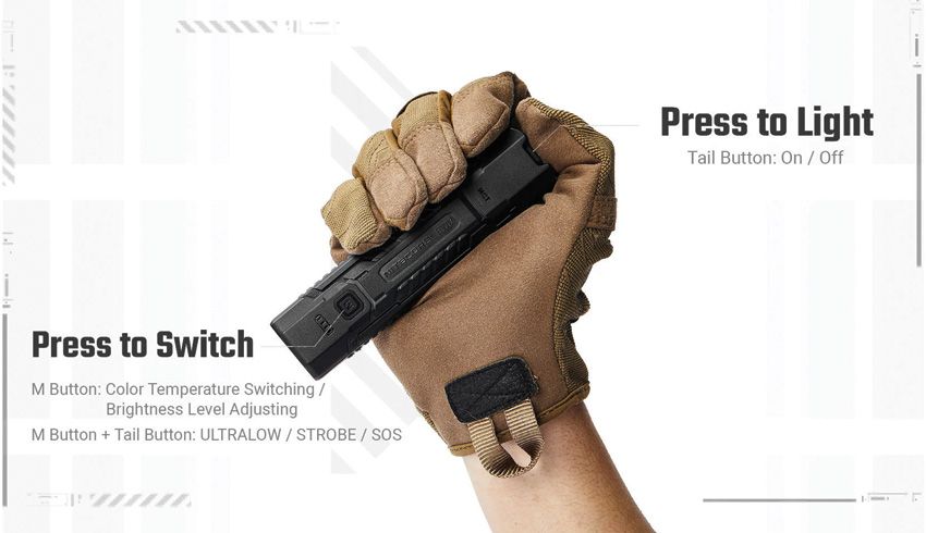 Nitecore EDC07 Flashlight Black - Nitecore (image 2)