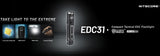 Nitecore Rechargeable LED Torch 3500 Lumens Black - Nitecore (image 3)