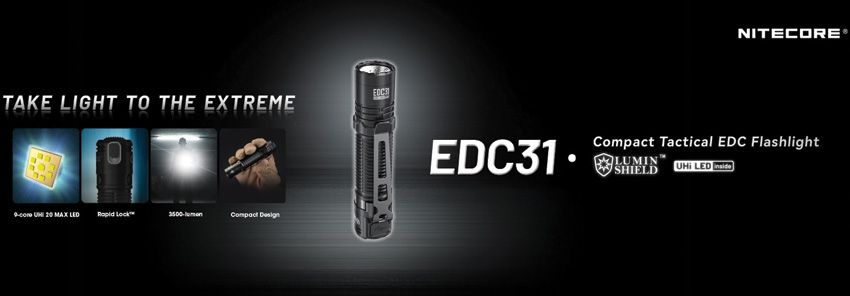 Nitecore Rechargeable LED Torch 3500 Lumens Black - Nitecore (image 3)