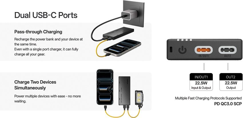 Nitecore Power Bank Black - Nitecore (image 4)