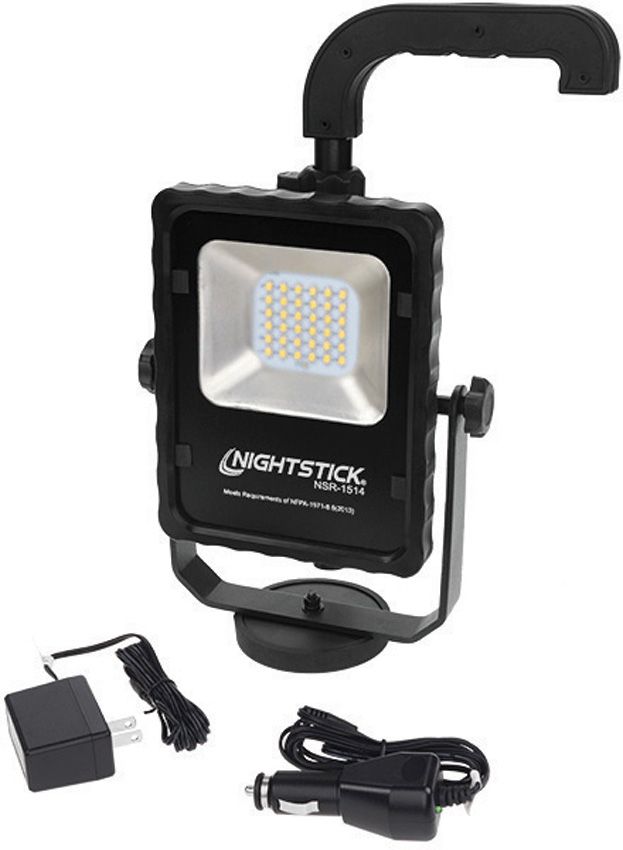 Rechargeable LED Torch - Nightstick Black Black - Nightstick