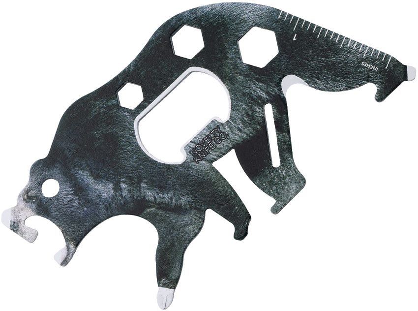 Multi-Function Outdoor Tool - Novelty Cutlery Stainless/Satin - Novelty Cutlery