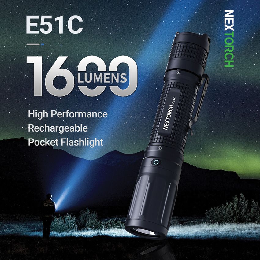 Nextorch EDC Flashlight Black - Nextorch (image 5)