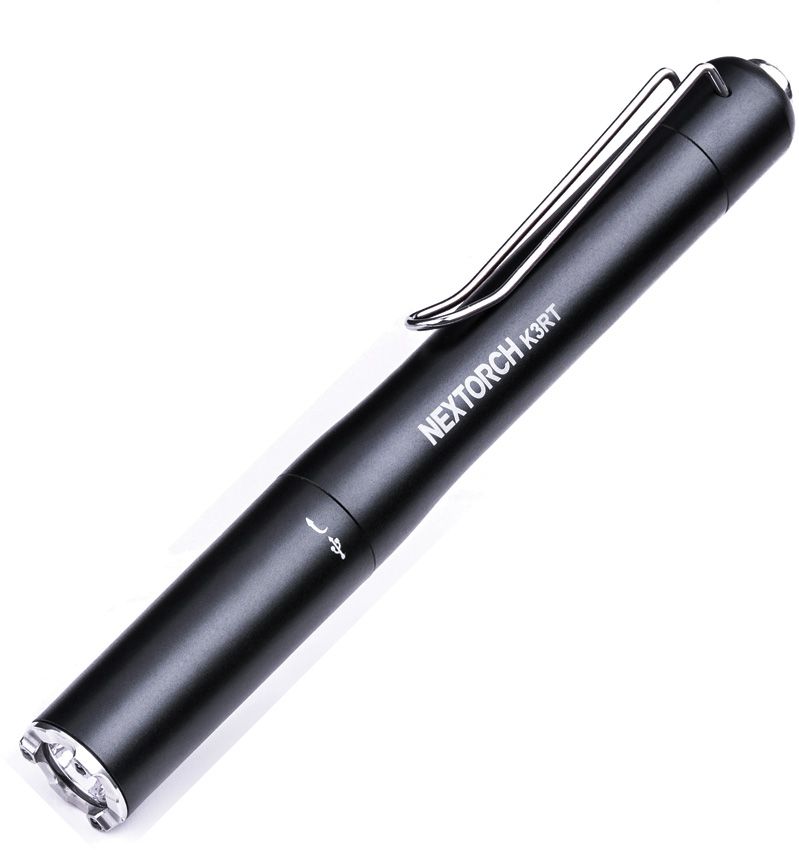 Rechargeable LED Torch 330 Lumens - Nextorch Black Black - Nextorch