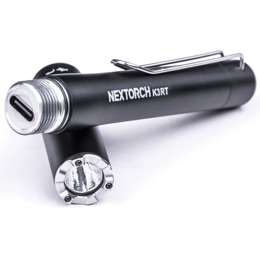 Nextorch Rechargeable LED Torch 330 Lumens Black - Nextorch (image 2)