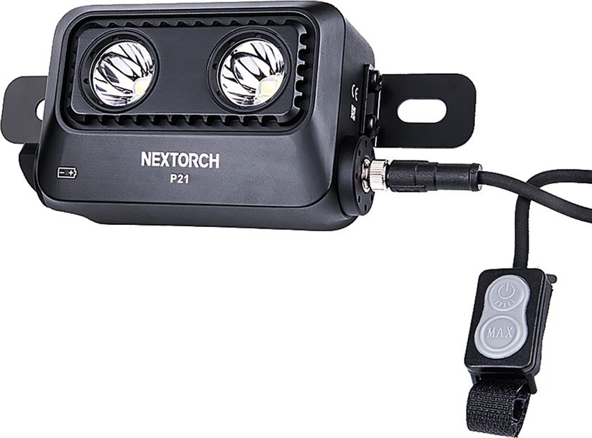 Rechargeable LED Torch 3000 Lumens - Nextorch Black Black - Nextorch