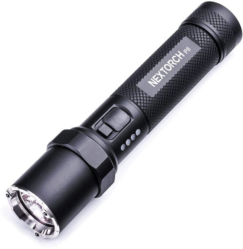 Rechargeable LED Torch 1300 Lumens - Nextorch Black Black - Nextorch