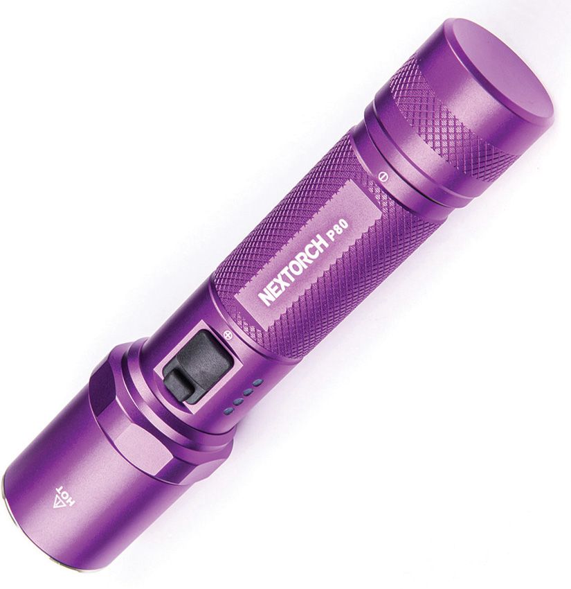 Nextorch Rechargeable LED Torch 2100 Lumens Purple - Nextorch (image 3)