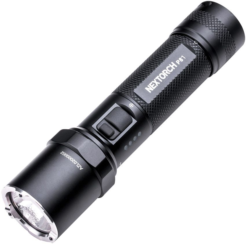 Rechargeable LED Torch 2600 Lumens - Nextorch Black Black - Nextorch