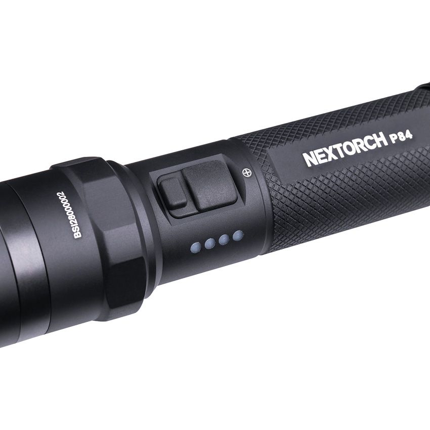 Nextorch Rechargeable LED Torch 3000 Lumens Black (Tactical Flashli - Nextorch (image 3)