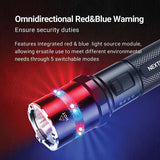 Nextorch Rechargeable LED Torch 3000 Lumens Black (Tactical Flashli - Nextorch (image 4)