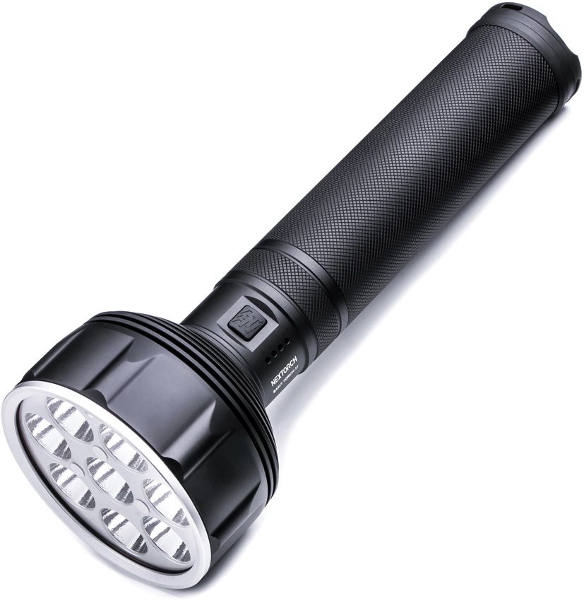 Rechargeable LED Torch 6000 Lumens - Nextorch Black Black - Nextorch