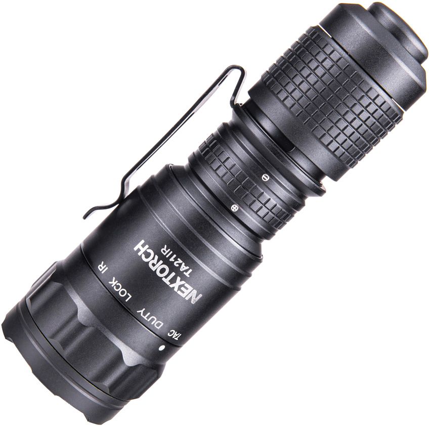 Rechargeable LED Torch 1300 Lumens - Nextorch Black Black - Nextorch