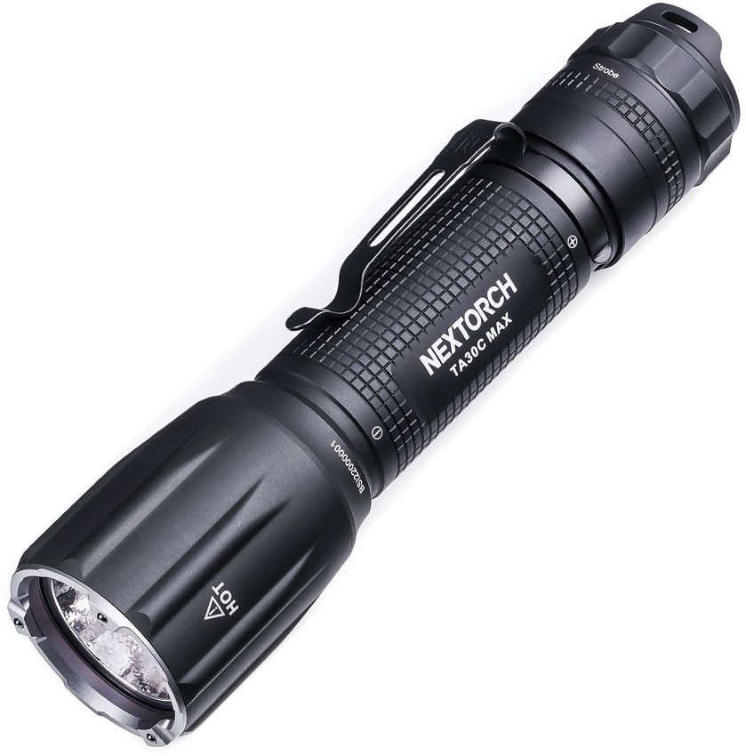 Rechargeable LED Torch 3000 Lumens - Nextorch Black Black - Nextorch