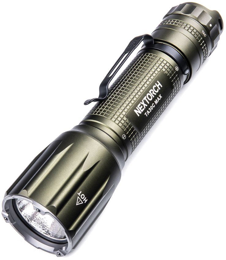 Rechargeable LED Torch 3000 Lumens - Nextorch Carbon green Carbon green - Nextorch