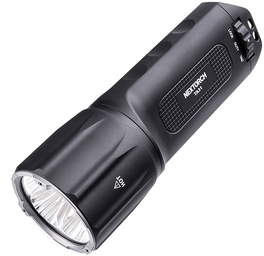 LED Torch 6000 Lumens - Nextorch Black Black - Nextorch
