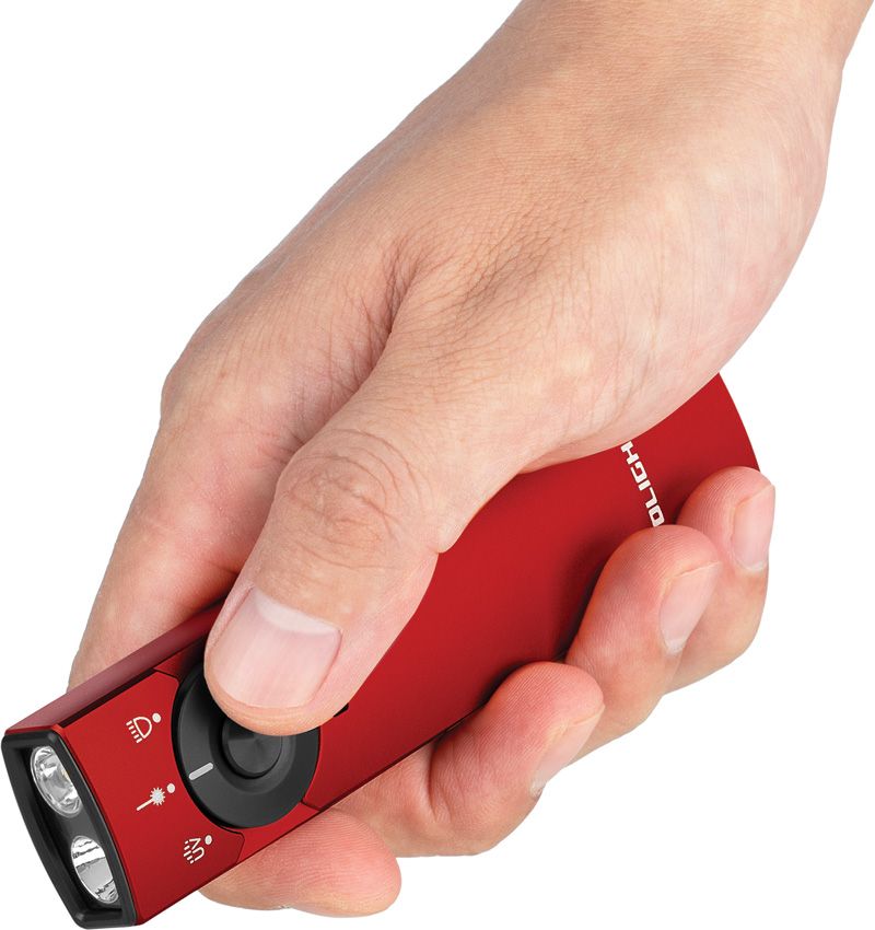 Olight Rechargeable LED Torch 420 Lumens Red - Olight (image 4)