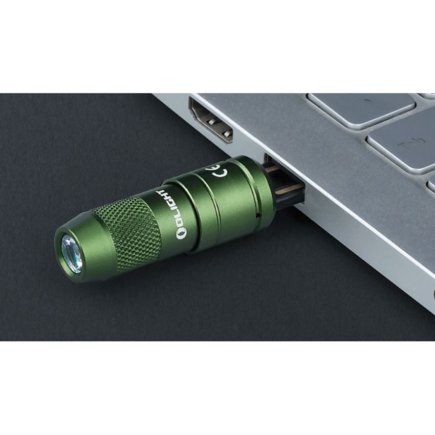 Olight Rechargeable LED Torch 50 Lumens OD Green - Olight (image 3)