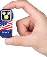 Olight Rechargeable LED Torch 100 Lumens Blue Stars and Stripes - Olight (image 5)