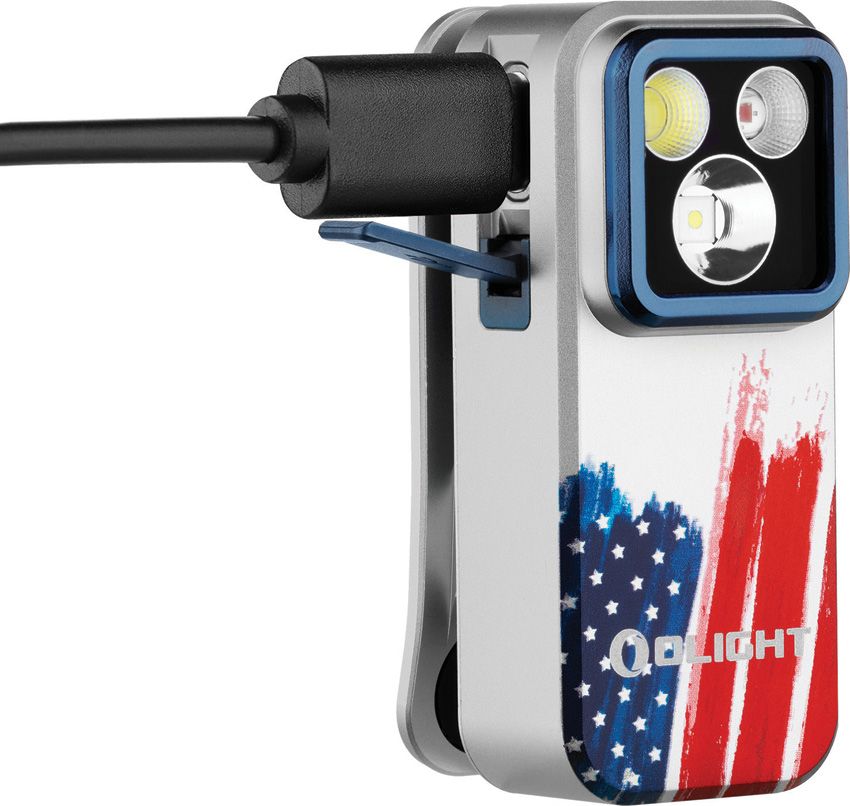 Olight Rechargeable LED Torch 100 Lumens Stars and stripes (Light S - Olight (image 4)
