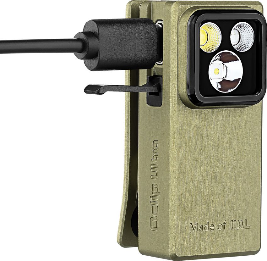 Olight Rechargeable LED Torch 100 Lumens Olive Green - Olight (image 3)