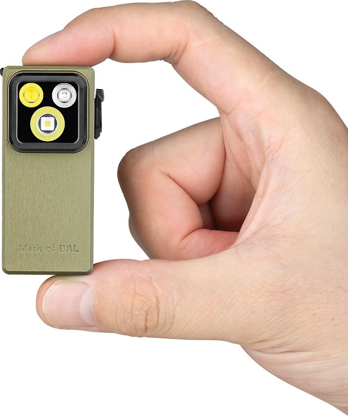 Olight Rechargeable LED Torch 100 Lumens Olive Green - Olight (image 4)