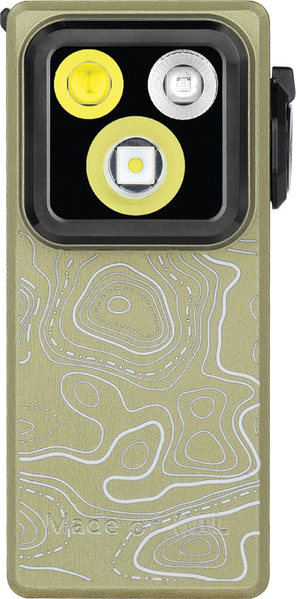 Olight Rechargeable LED Torch 100 Lumens Olive Topo - Olight (image 2)