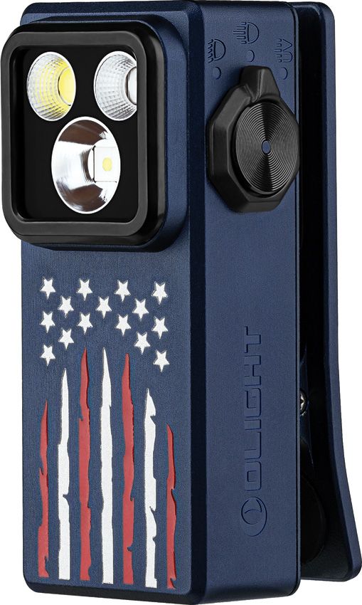 Rechargeable LED Torch 100 Lumens - Olight Stars and stripes Stars and stripes - Olight
