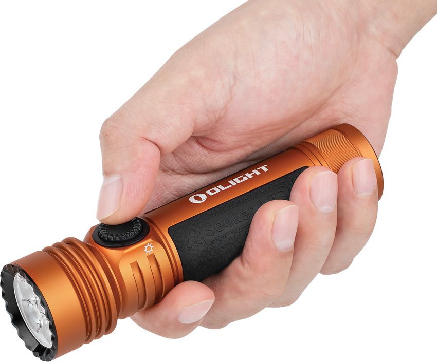 Olight Rechargeable LED Torch 600 Lumens Orange - Olight (image 2)