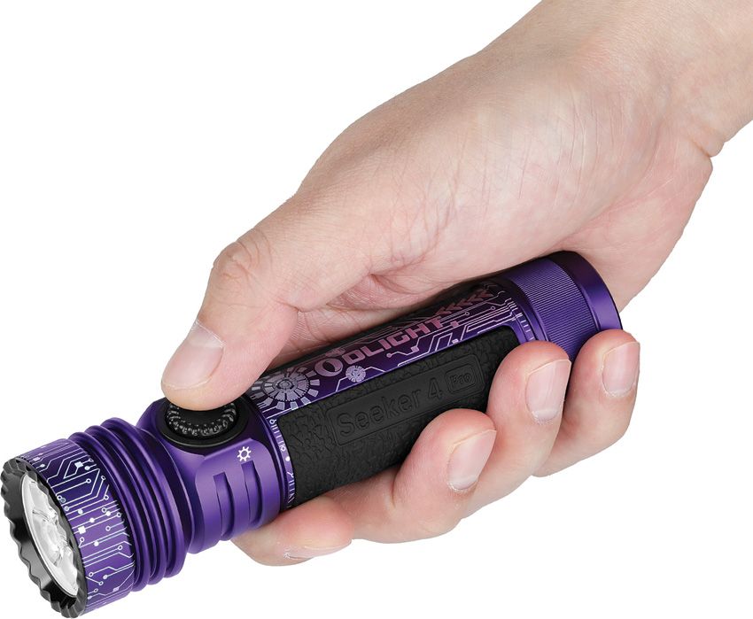Olight Rechargeable LED Torch 600 Lumens Cyber Violet - Olight (image 4)