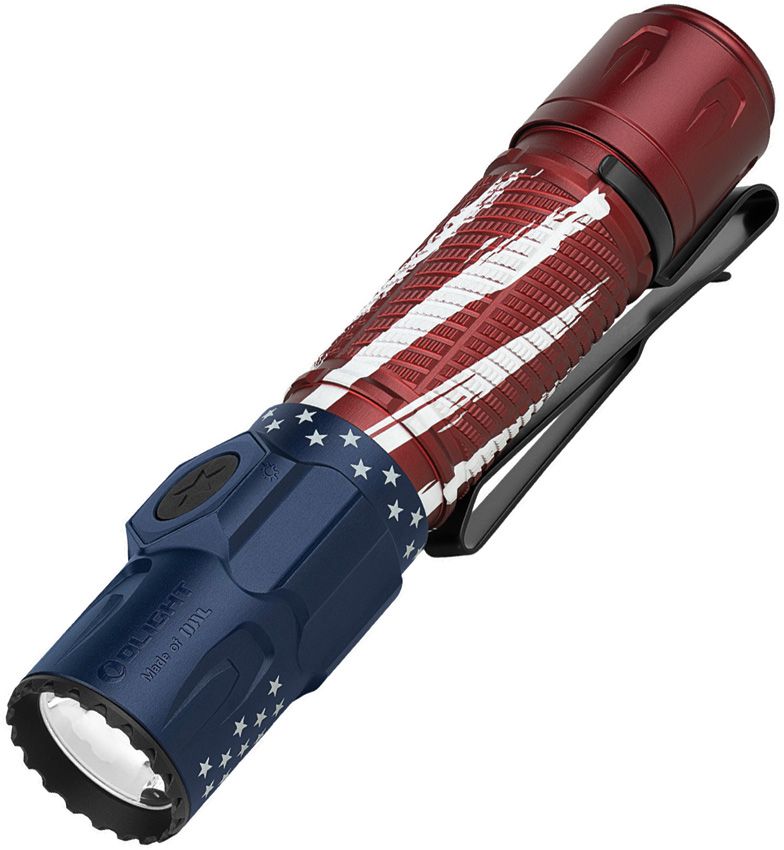 Rechargeable LED Torch 250 Lumens - Olight Stars and Stripes Stars and Stripes - Olight