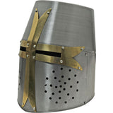 Pakistan Crusader Helmet Steel/Brass - Pakistan (image 2)