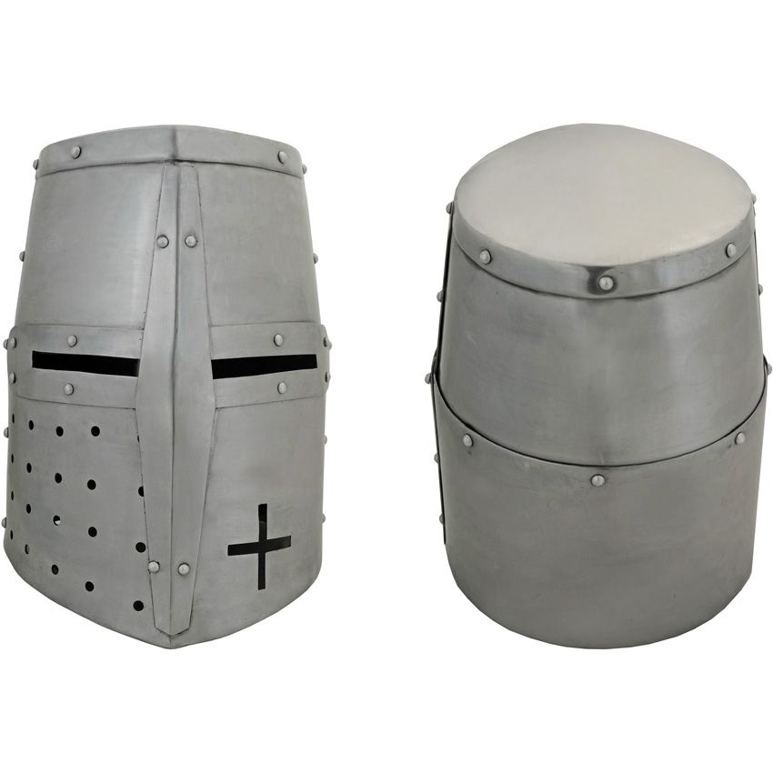 India Made Knight's Helmet Steel - India Made (image 2)