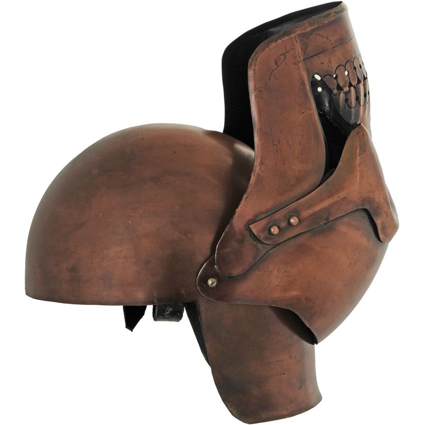 India Made Skull Helmet Copper - India Made (image 3)