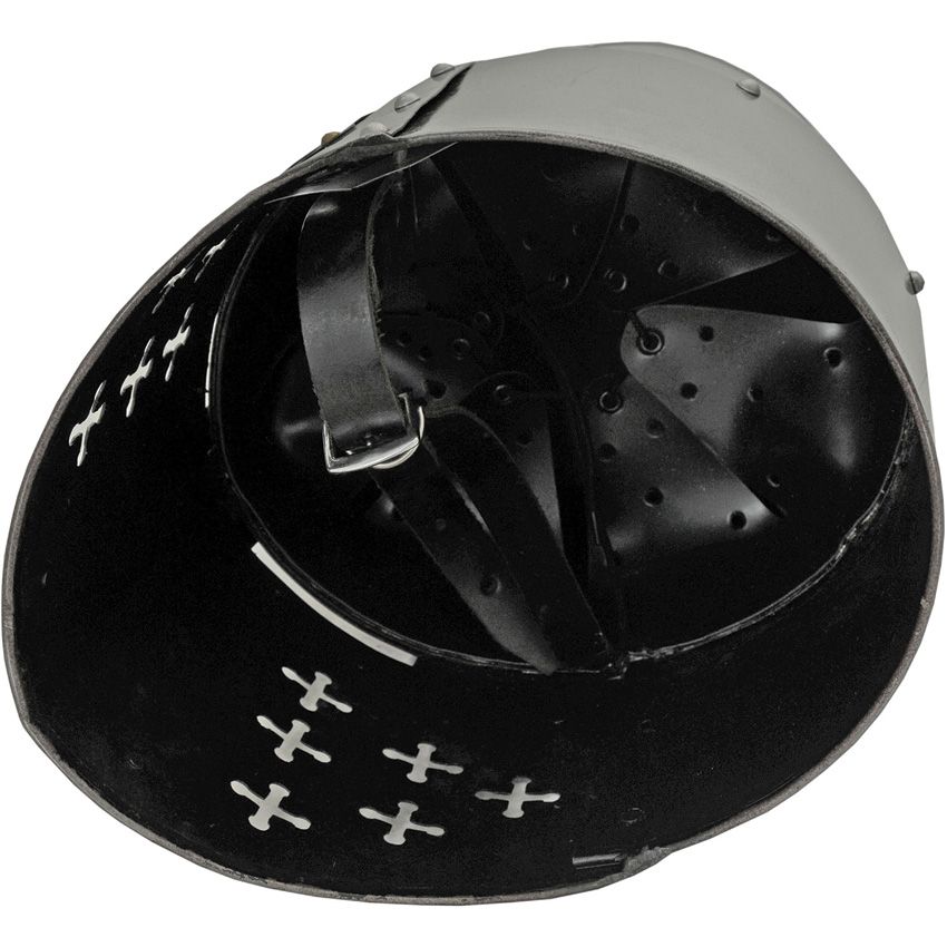 India Made Crusader Helmet Steel/Brass (2) - India Made (image 4)