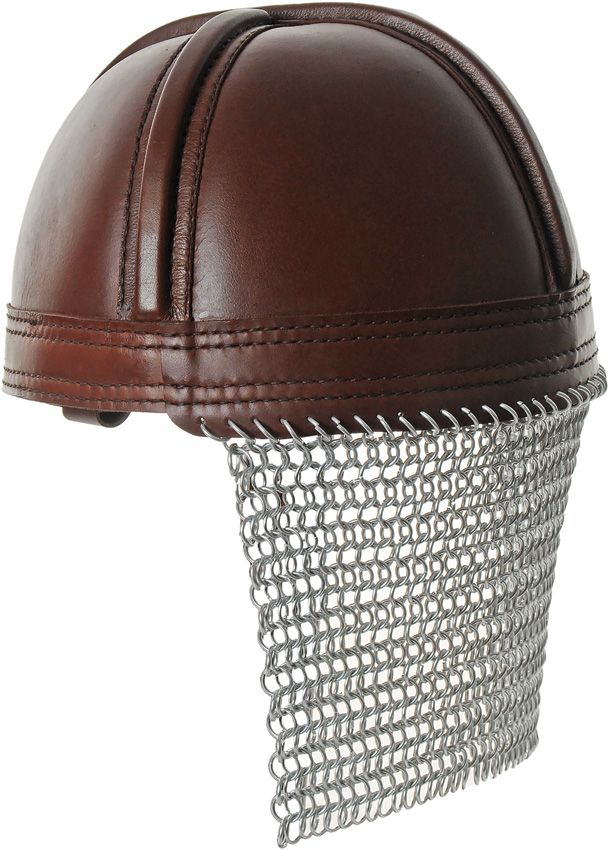 India Made Chain Helmet Brown - India Made (image 2)