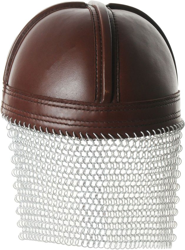 India Made Chain Helmet Brown - India Made (image 3)