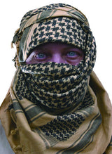 Camcon Tactical Shemagh Desert Scarf Sand/Black - Camcon (image 2)