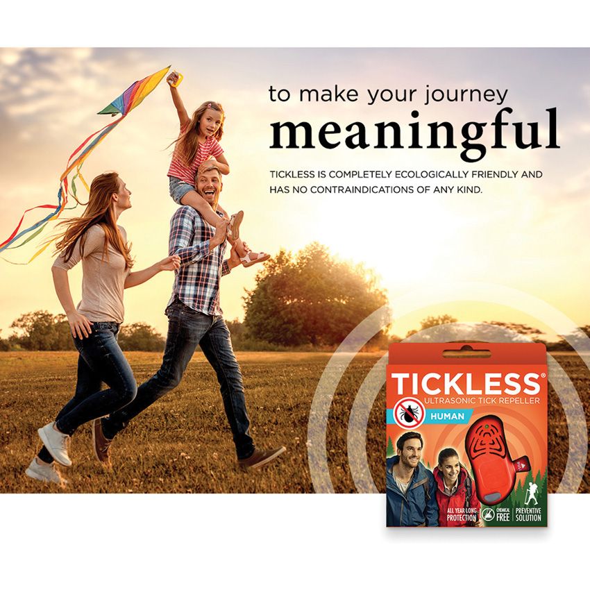 TICKLESS Ultrasonic Repeller Orange - TICKLESS (image 4)