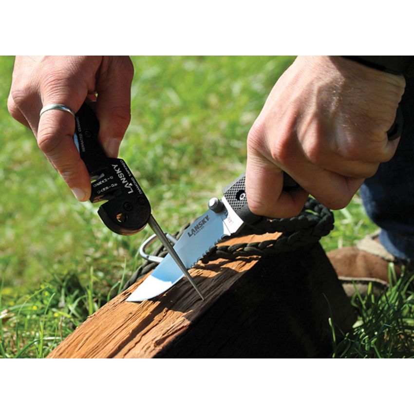 Lansky Wedge Multi-Sharpener Carbide & Ceramic (Blademedic(R) (LS52)) - Lansky (image 2)