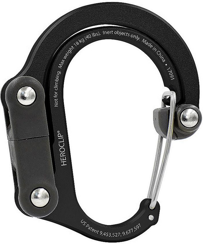Outdoor Survival Gear - Heroclip Stealth Black Stealth Black - Heroclip