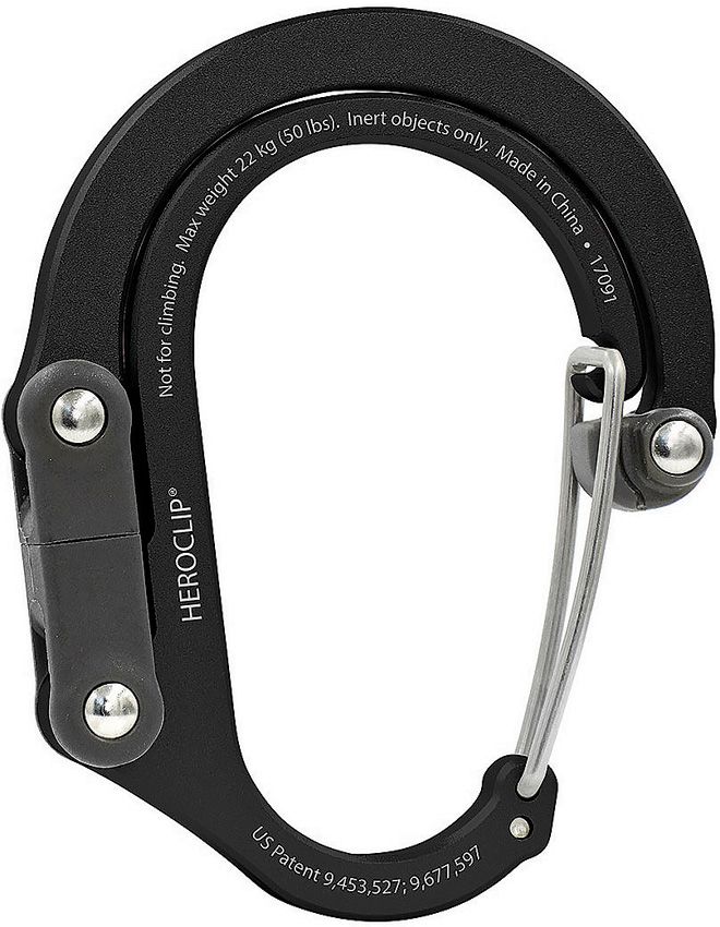 Outdoor Survival Gear - Heroclip Stealth black Stealth black - Heroclip
