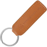 QSP Knife Leather Keychain Brown - QSP Knife (image 2)