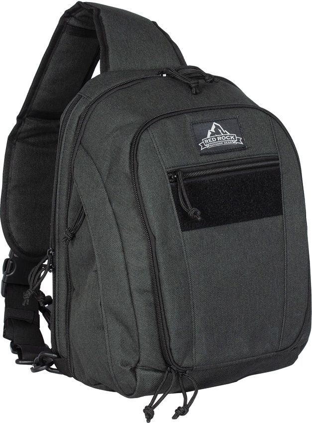 Red Rock Outdoor Gear Sling Pack Black (4) - Red Rock Outdoor Gear (image 4)